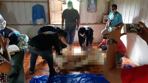 ฆ่าหนุ่มใหญ่จับหัวกดน้ำ เจ้าของอู่ซ่อมรถจักรยานยนต์หวังชิงทรัพย์