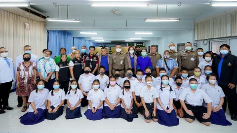 กมธ.ตำรวจ-บช.น. เปิดเวทีรับฟังปัญหาชาวชุมชนบ่อนไก่ ร่วมต้านยานรก