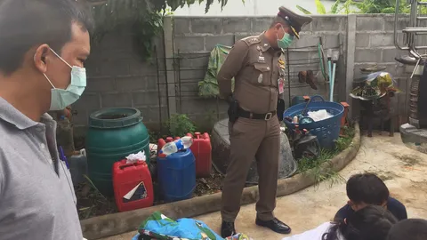 เมียคว้ามีดจ้วงแทงผัวดับ โมโหถูกด่าพ่อแม่ ก่อนยืนรอมอบตัว