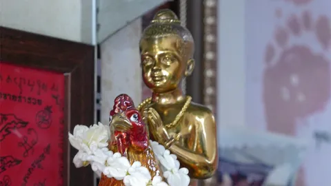 ไอ้ไข่ กระซิบโชคปลดหนี้ จิตสัมผัสรำร่ายถวายนาคราช