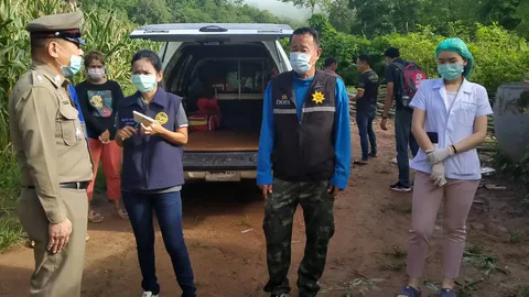 ฆ่าโหดปาดคอหนุ่มเมียนมา คาไร่ข้าวโพดที่กาญจน์ คาดทะเลาะกันในวงเหล้า