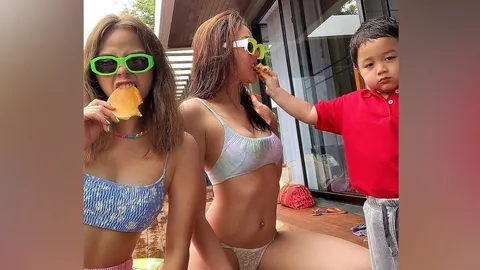 ชมพู่ อารยา เผยทีเด็ดชุดทูพีซสีขาวสุดแซ่บ แถมตอบคอมเมนต์ฮาได้ใจ