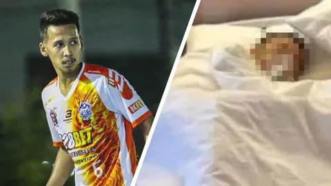 “เวโรจน์” แข้ง “ฟุตซอลลีก” โชคร้าย ลูกชายล้มหัวฟาดโต๊ะ อาการยังน่าห่วง