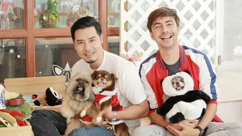 “เชน” ใช้น้องหมามัดใจ “แพร” กับรายการ “นายจ๋าทาสมาแล้ว”