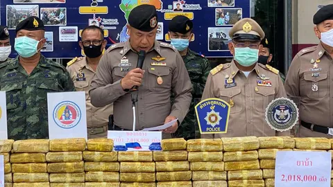 จับ 2 ล้านเม็ด ยาบ้าเครือข่าย "แก๊งพี่ใหญ่" สิบล้อขนล่องใต้ไปปัตตานี