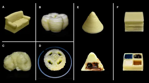พัฒนาวิธีพิมพ์ผลิตภัณฑ์นม 3 มิติแบบง่าย