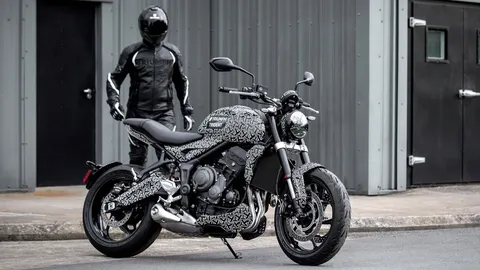 TRIUMPH เตรียมเปิดตัว TRIDENT จักรยานยนต์สปอร์ตรุ่นใหม่ล่าสุด 