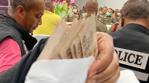 ตร.คอหงส์ เฮ รับเบี้ยโควิด 1.2 หมื่น แอดมินดันไปโพสต์ เมียรู้ยึดหมด 