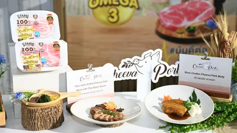 เทรนด์รักสุขภาพมาแรง CPF ดัน "หมูชีวา" ตอบโจทย์มีโอเมก้า 3 สูง