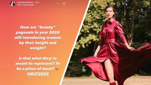 ทุบแรง มารีญา ฟาดเจ็บ MUT 2020 เปรียบนางงามเหมือนชิ้นเนื้อ  