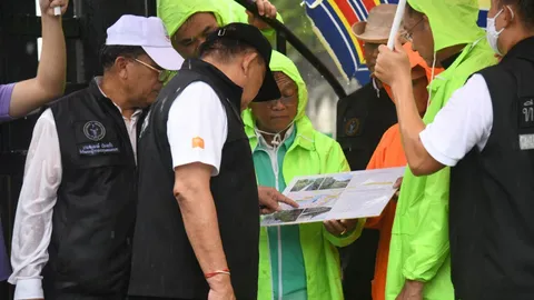 ผู้ว่าฯ กทม.ตรวจอุโมงค์ยักษ์พระราม 9 ลั่นพร้อมระบายน้ำเต็มที่รับมือฤดูฝน 