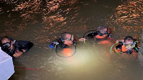 คู่รักชาย-หญิงจบชีวิตใต้เจ้าพระยา ดําค้นหายังไม่พบร่าง สลดสะพานพระราม 8