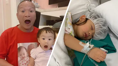 สุดช็อก หลานสาว หม่ำ จ๊กมก เจออุบัติเหตุกระจกหล่นบาดนิ้วโป้งเท้าขาด