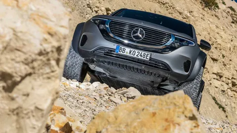 ออฟโรดพลังงานไฟฟ้าตราดาว! New Mercedes-Benz EQC 4x4²