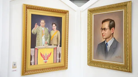 สืบสานงานศิลป์ ตามรอยพ่อ น้อมรำลึกในหลวง รัชกาลที่ 9 ผ่านผลงานภาพวาดศิลปินชั้นครู