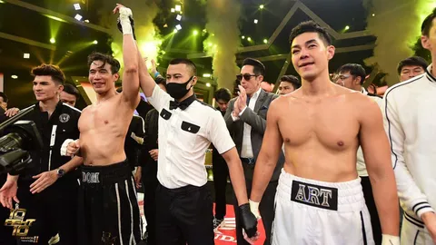 เริ่มแล้วคู่แรก “10fight10” ดอม เหตระกูล กับ อาร์ต พลังธรรม ดุเดือดเลือดสาด