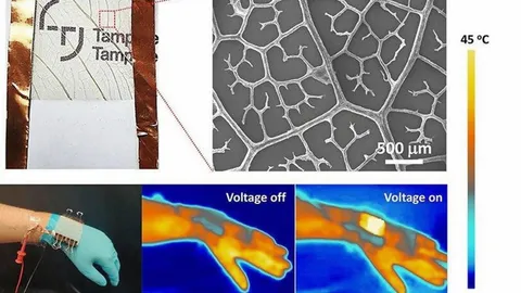 พัฒนาแผ่นแปะ รักษาด้วยความร้อนจากพืช