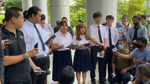 กลุ่มนิสิตและ นศ.ยื่นศาลแพ่ง ขอให้ไต่ส่วนเพิกถอนประกาศสถานการณ์ฉุกเฉินฯ