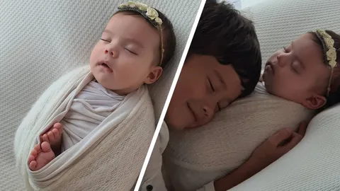 น่ารักๆ ภาพชุดสุดพิเศษ น้องเอมมิลี่ ลูกสาวซาร่า-วาดิม