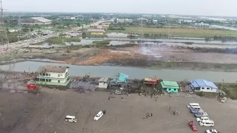 ชาวบ้านเล่านาที ท่อส่งแก๊สระเบิด ไฟไหม้บ้าน ต้องงัดเหล็กหนีเอาชีวิตรอด