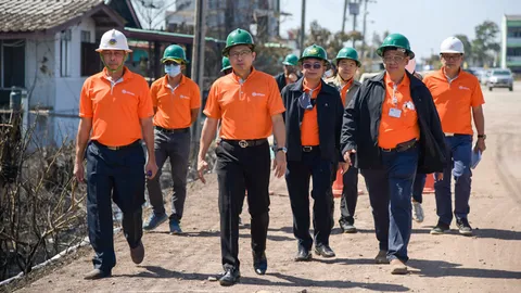 MEA แสดงความเสียใจต่อผู้เสียชีวิตจากเหตุท่อส่งก๊าซระเบิด พร้อมตรวจสอบอุปกรณ์ไฟฟ้าเพื่อความปลอดภัย