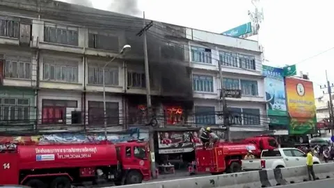 ไฟไหม้ตึกแถว! ติด "เหล็กดัด" ห้องแบ่งเช่า! หนีไม่ทันดับ 1สอบ "เจ้าของ"