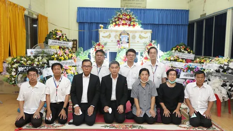 ปตท. ร่วมพิธีฌาปนกิจผู้เสียชีวิต และเยี่ยมผู้ประสบเหตุท่อก๊าซฯ รั่ว