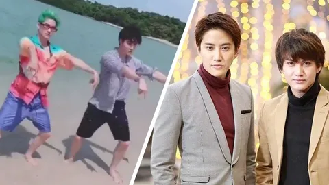 กอล์ฟ-ไมค์ เต้นเพลง ปูหนีบอีปิ คนแซวลุงกับแดดดี้ไม่อ่อนโยน (คลิป)