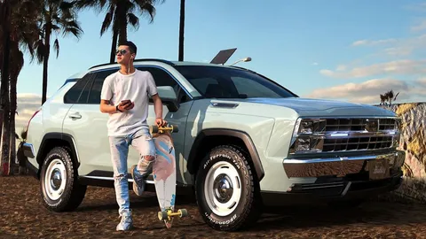 Mitsuoka Buddy งานยำ Toyota RAV4 แปลงร่างเป็นเอสยูวีมะกัน