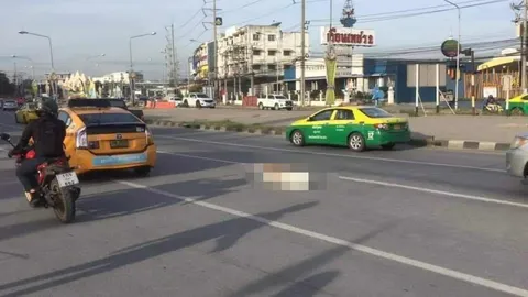 กู้ภัยขอโทษ ศพห่อผ้าขาวหล่นกลางถนน ทำชาวบ้านแตกตื่น