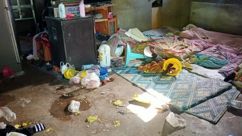 ชาวบ้านชลบุรี 6 ชีวิตผวา ช้างป่าบุกบ้านกลางดึก ขโมยอาหารข้าวของเสียหาย