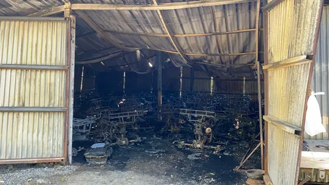 พฐ.นครนายกสอบโกดังรถ ATV ไฟไหม้ เจ้าของลั่นสั่งใหม่ 30 คันเปิดตามปกติ