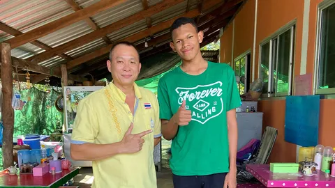 เจอช้างเผือกต่อเนื่อง “โค้ชยุ่น” บินรับเด็กสูง “น้องหลุยส์” วัย 14 ปี 208 ซม. เข้าแคมป์ทีมชาติ