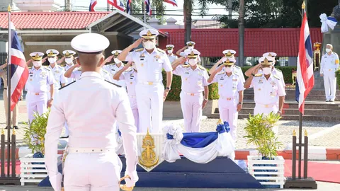 ผบ.ทร. ร่วมงาน114ปี ร.ร.นายเรือ น้อมรำลึก ร.5 ผู้ก่อตั้งรากฐานทหารเรือ