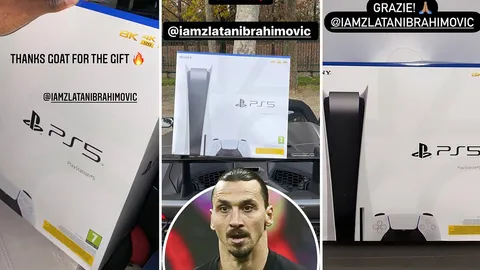 ป๋าหนักมาก "ซลาตัน" ซื้อ PS5 แจกแข้ง "เอซี มิลาน" ทุกคน