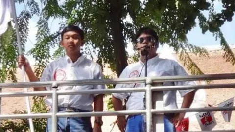 "ตั้ง อาชีวะ" ยืนยันจากนิวซีแลนด์ กลุ่มฟันเฟืองประชาธิปไตย ยังร่วมม็อบ 