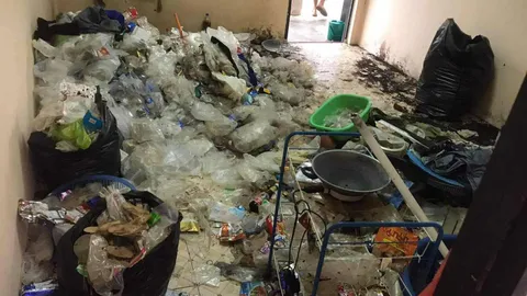 ตะลึง ห้องพักชายโสด เบี้ยวค่าเช่าหนีหาย เจ้าของไปเปิดถึงผงะ