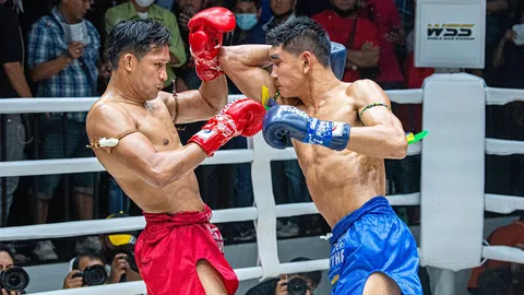 "โนบิตะ หยกขาว แสนชัยมวยไทย" ชนะทีเคโอ "เพชรวานร ศิษย์ไทยแลนด์" ยก 3