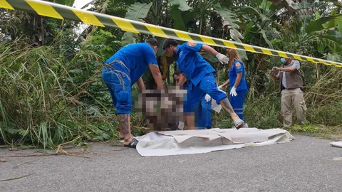 พบศพหญิงวัย 50 ในคูน้ำที่สงขลา ตร.ตามล่าสามีผีพนัน คาดฆ่าเมียหมกไว้