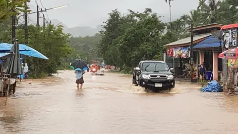 พัทลุงท่วมหนัก หลังฝนยังตกต่อเนื่อง นพค.43 เร่งให้ความช่วยเหลือ