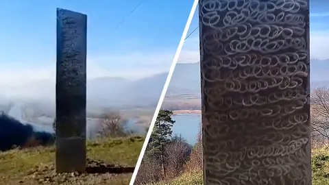 ดูชัดๆ เสาโลหะปริศนาเหมือนยูทาห์ โผล่โรมาเนีย ยังมึนไม่รู้ฝีมือใคร (คลิป)