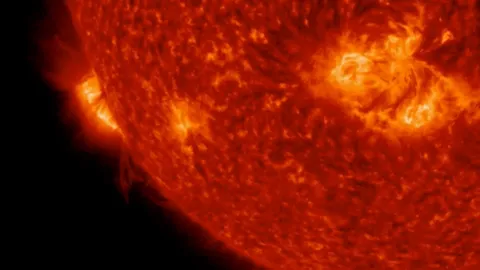 เผยภาพ "เปลวสุริยะ" ปะทุรุนแรงที่สุดในรอบ 3 ปี