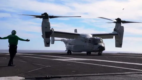 รู้จัก CMV-22B เครื่องบินลำเลียงสุดโฉบเฉี่ยว ม้างานตัวใหม่ทัพเรือสหรัฐฯ