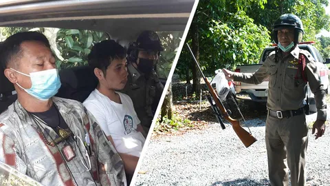 ซุ่มสังหารด้วยปืนยาว สไนเปอร์ป่วยจิต ยิงหัวผู้รับเหมาคาสวนผลไม้ 