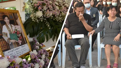 เผาแล้วน้องจูน นักศึกษาปี 4 เหยื่อไอ้คลั่งไล่แทงมั่ว พ่อ-แม่น้ำตาท่วม