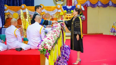 ในหลวง พระราชทาน ปริญญาบริหารธุรกิจดุษฎีบัณฑิตกิตติมศักดิ์