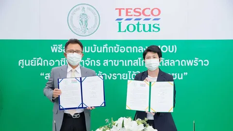 เทสโก้ โลตัส สนับสนุนพื้นที่ฟรี เปิดศูนย์ฝึกอาชีพ ณ สาขาลาดพร้าว เสริมศักยภาพแรงงานสู้โควิด-19