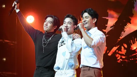 “กัน-ริท-โตโน่” จัดเต็ม ครบทุกอารมณ์ คอนเสิร์ต “10 ปี อสรพิษ กัน ริท โน่ โชว์”