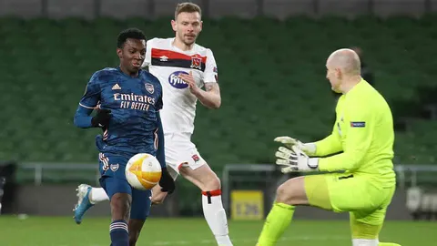 ชนะ 6 นัดรวด "อาร์เซนอล" บุกอัด "ดันดอล์ค" 4-2 ส่งท้ายแบ่งกลุ่มยูโรปาลีก