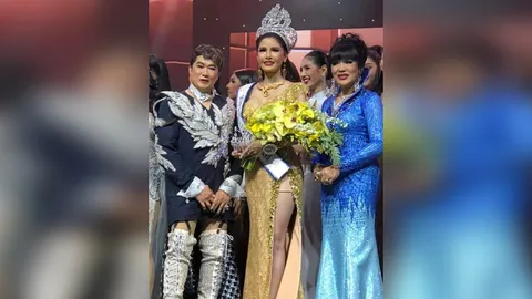 "ปุ้ย-อิงควัชร์" ออกแบบมงกุฎเพชรให้เวที "Miss Mimosa Queen Thailand 2020"